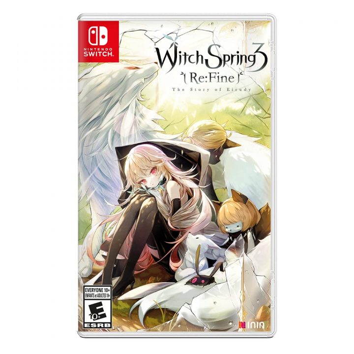 WitchSpring3 ReFine The Story of Eirudy Cover Art US Switch