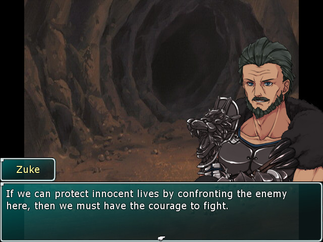 A man, who has dark hair and facial hair, with a plan in Dragon's Vengeance