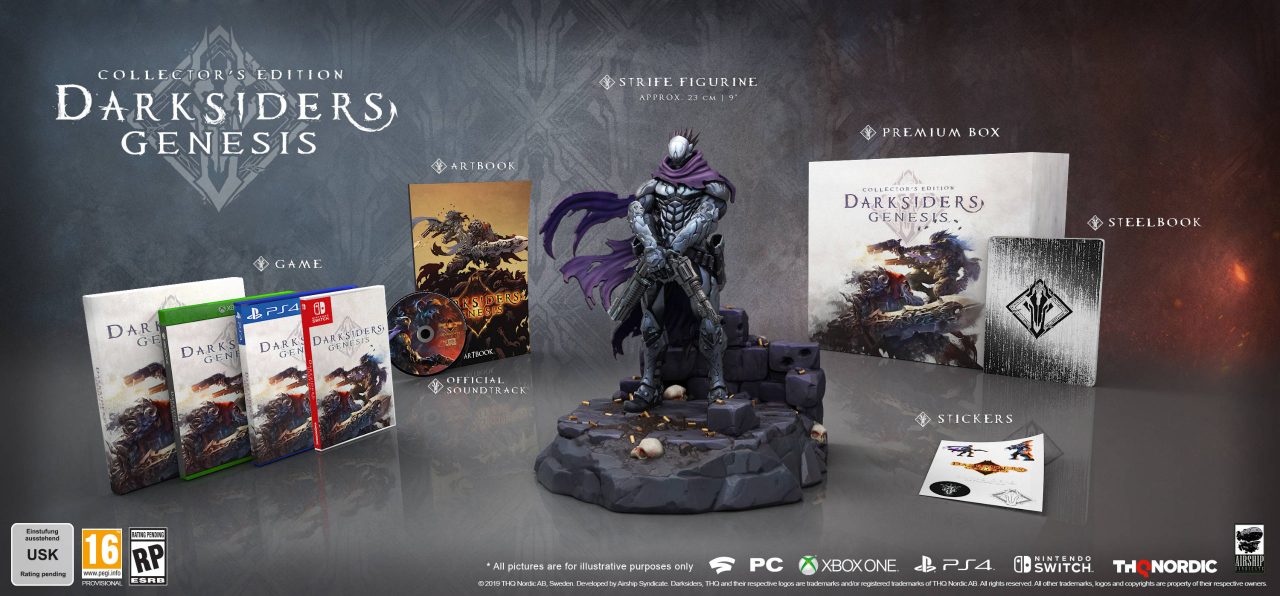 Darksiders Genesis Cover Art Collectors Edition
