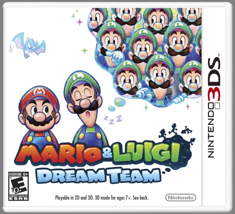 Mario Luigi Dream Team Cover Art US
