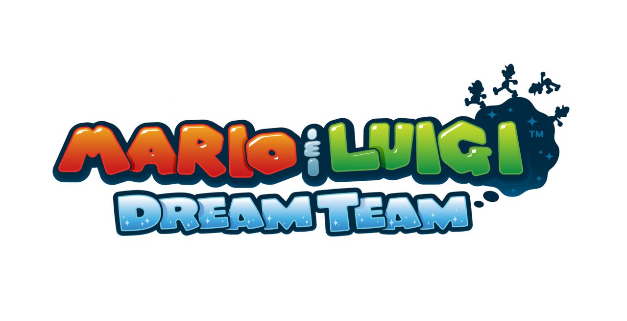 Mario Luigi Dream Team Logo US Early