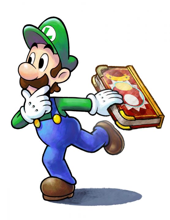 Mario Luigi Paper Jam Artwork 001