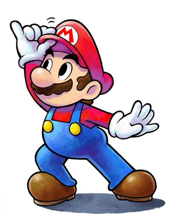 Mario Luigi Paper Jam Artwork 004