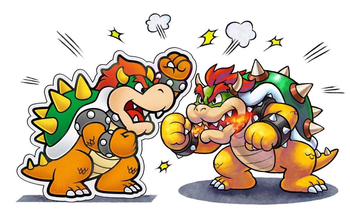 Mario Luigi Paper Jam Artwork 007