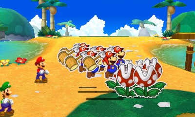 Mario Luigi Paper Jam Screenshot 029