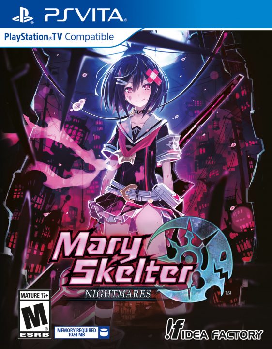 Mary Skelter Nightmares Cover Art US PS Vita