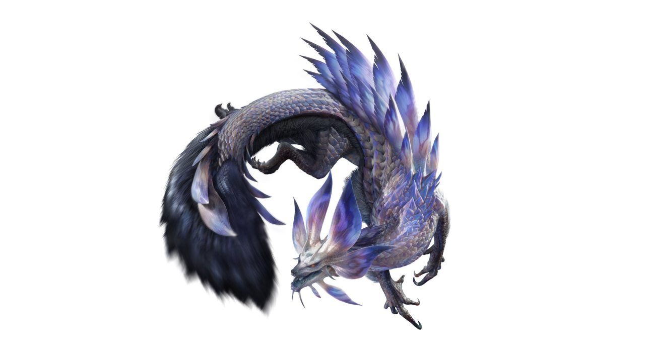 Monster Hunter Rise Sunbreak Artwork 041 Violet Mizutsune
