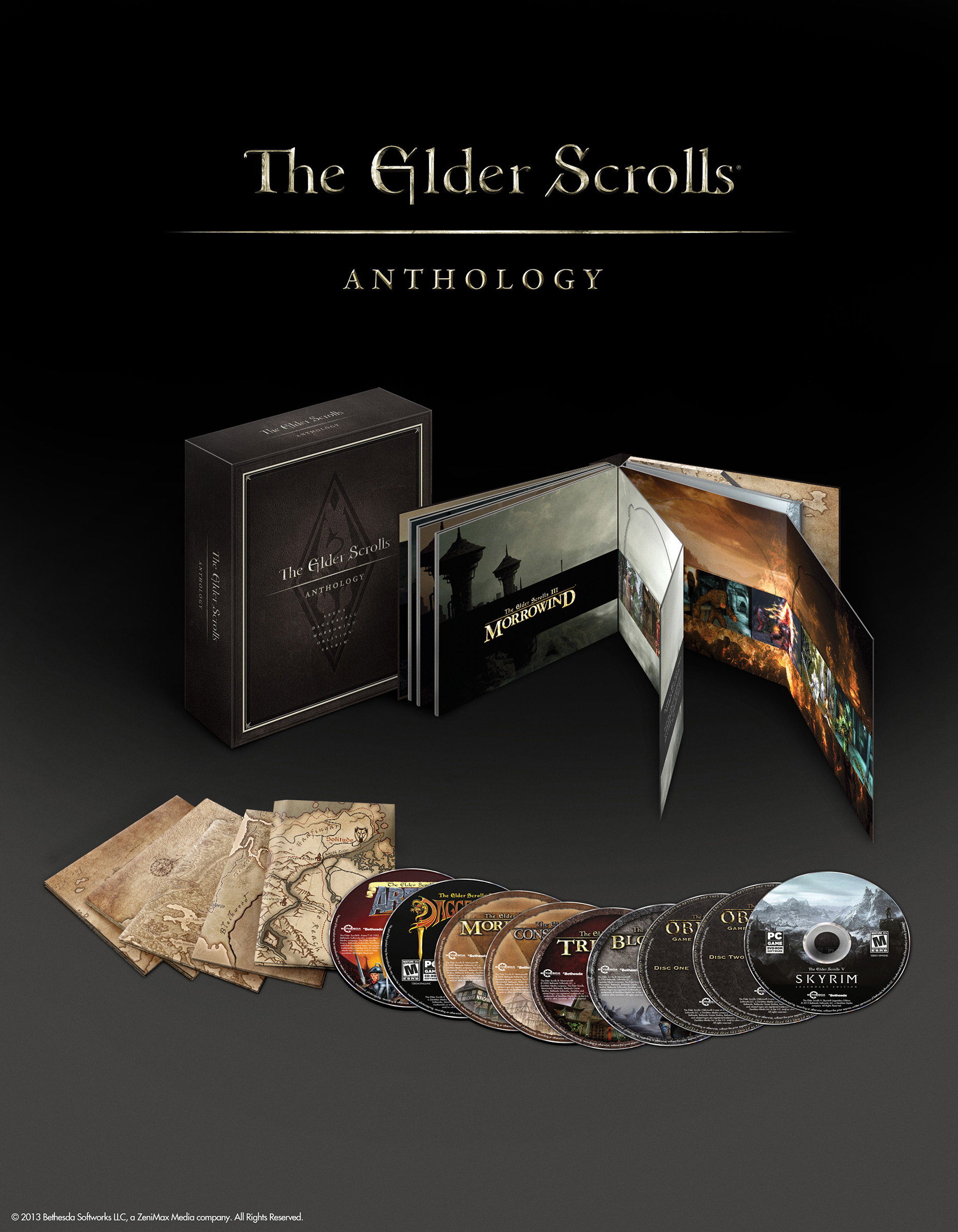 The Elder Scrolls Anthology Cover Art 007
