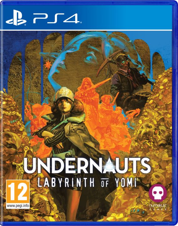 Undernauts Labyrinth of Yomi Cover Art EU PS4