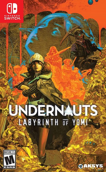 Undernauts Labyrinth of Yomi Cover Art US Switch