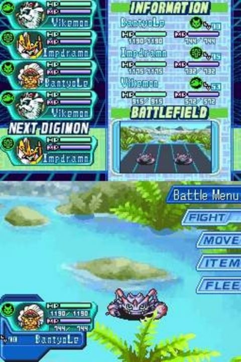 Digimon World DS Screenshot 001