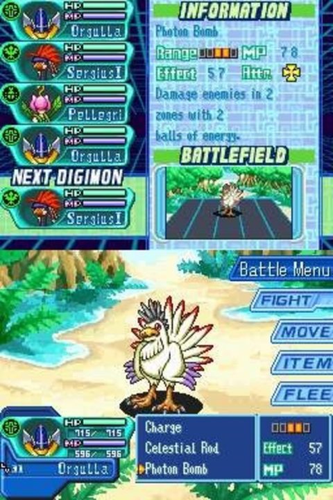 Digimon World DS Screenshot 027