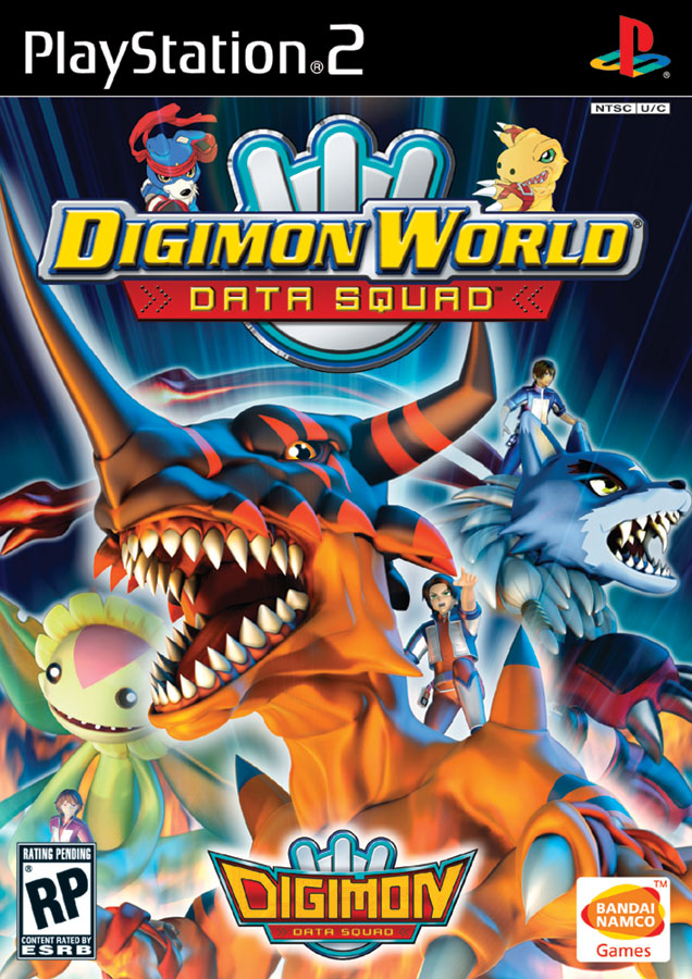 Digimon World Data Squad Cover Art US