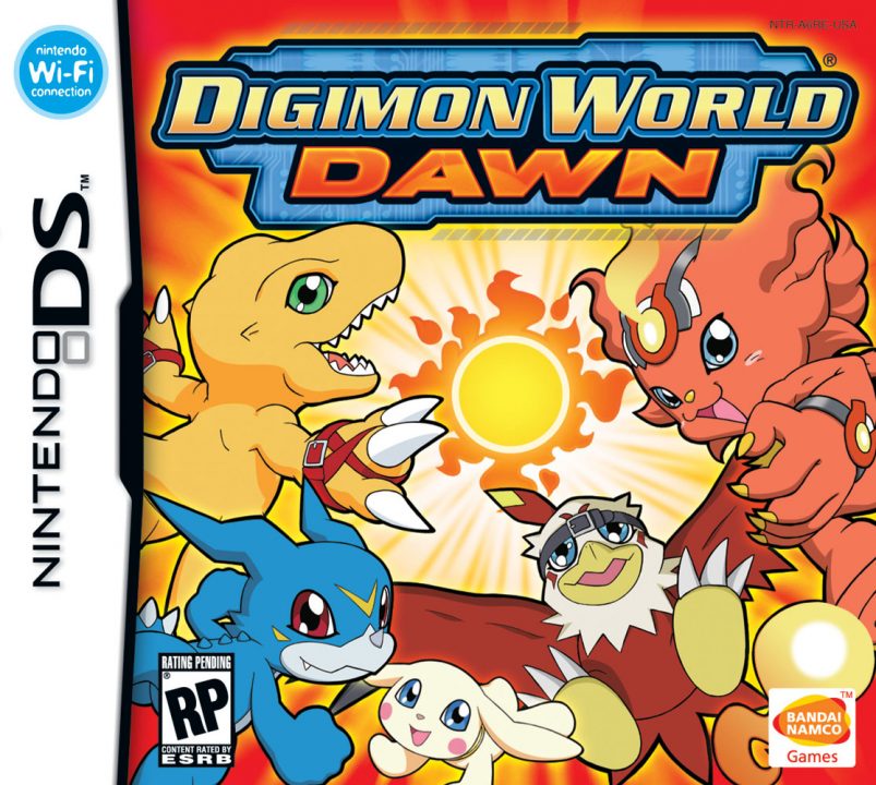 Digimon World Dawn Cover Art US