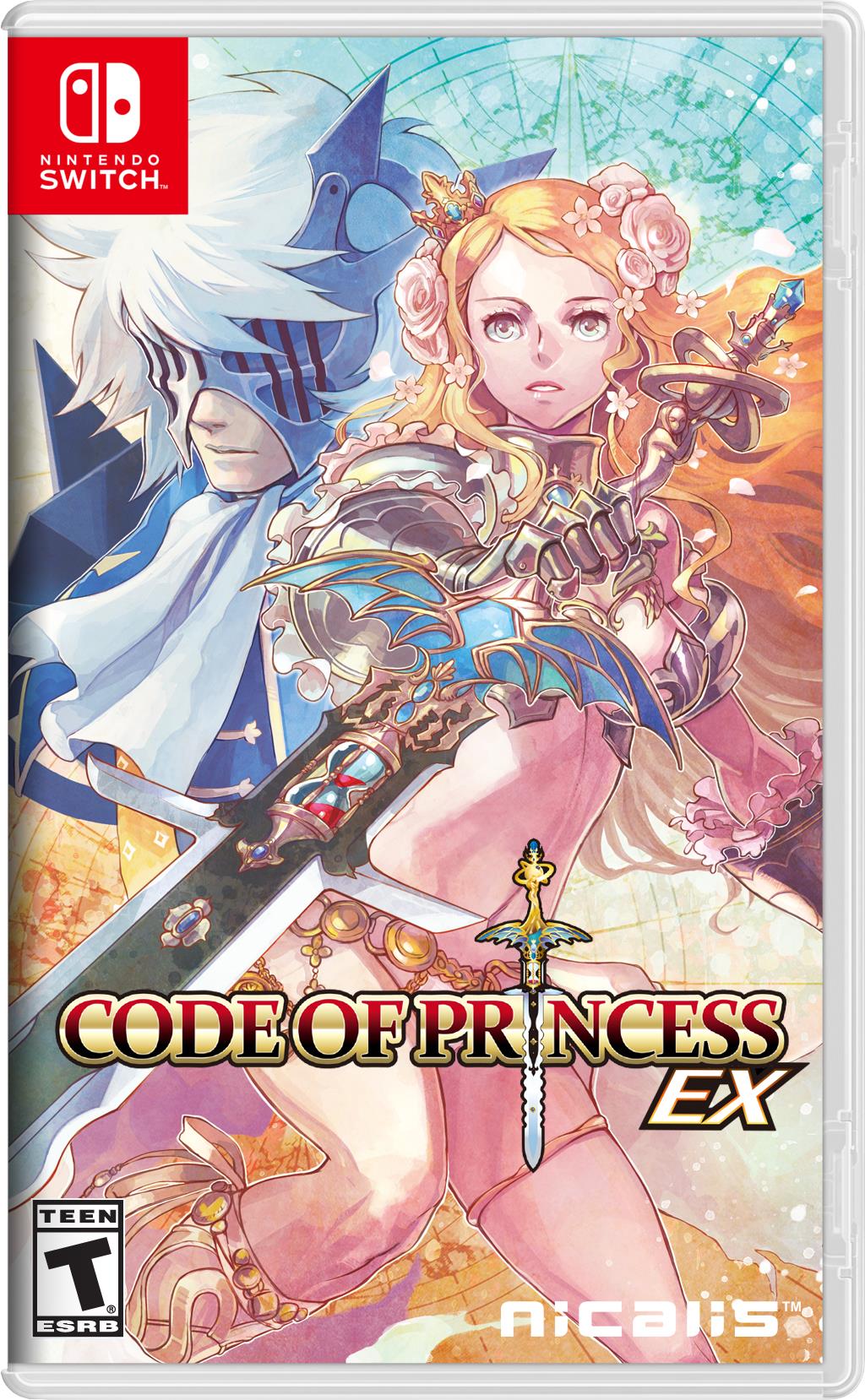 Code of Princess EX Cover Art 001