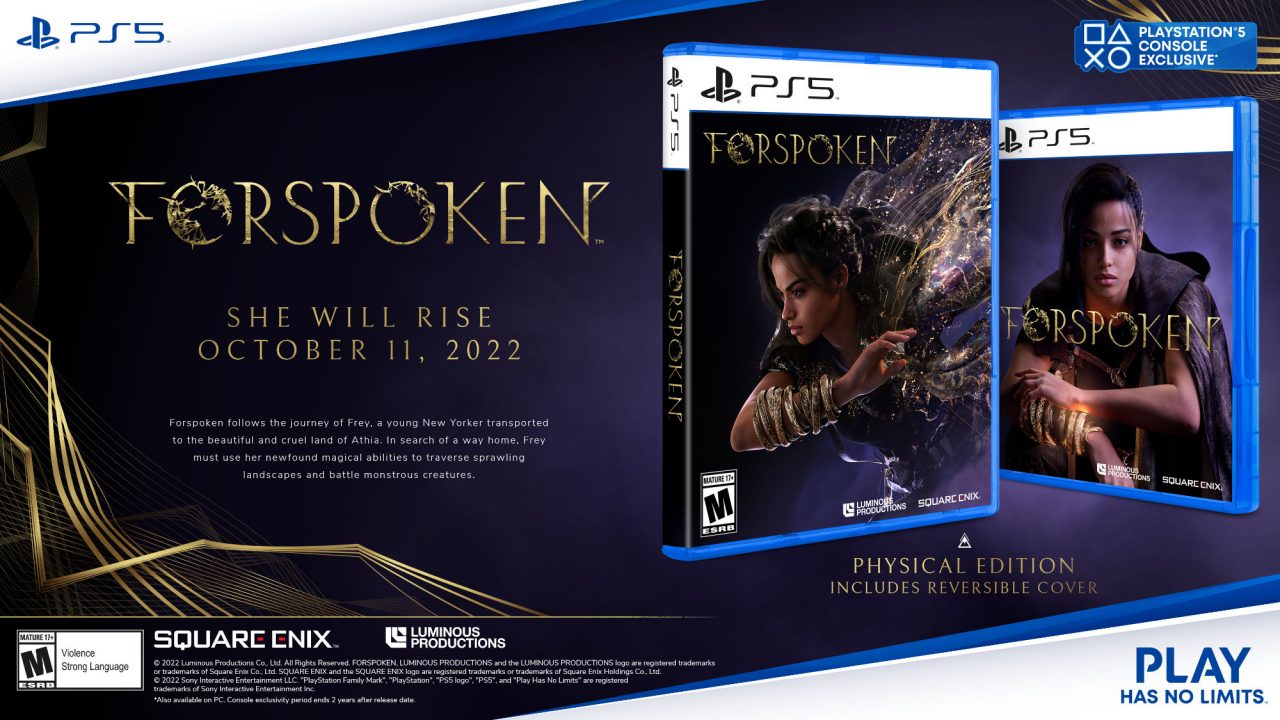 Forspoken Cover Art PS5 Reversible March 2022