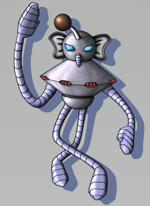 Monster Rancher 1 2 DX Artwork 007 Metalner