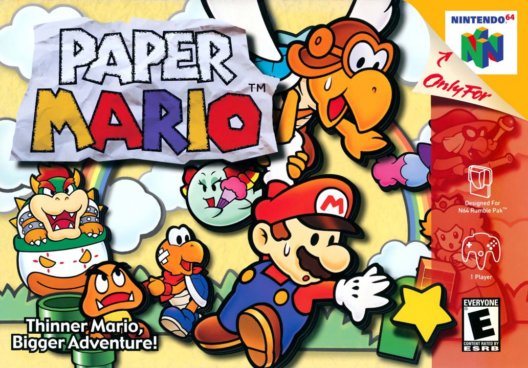 Paper Mario Cover Art US