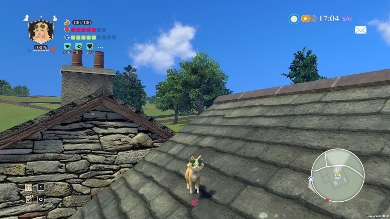 A cat stands on a hot tin roof in The Good Life.
