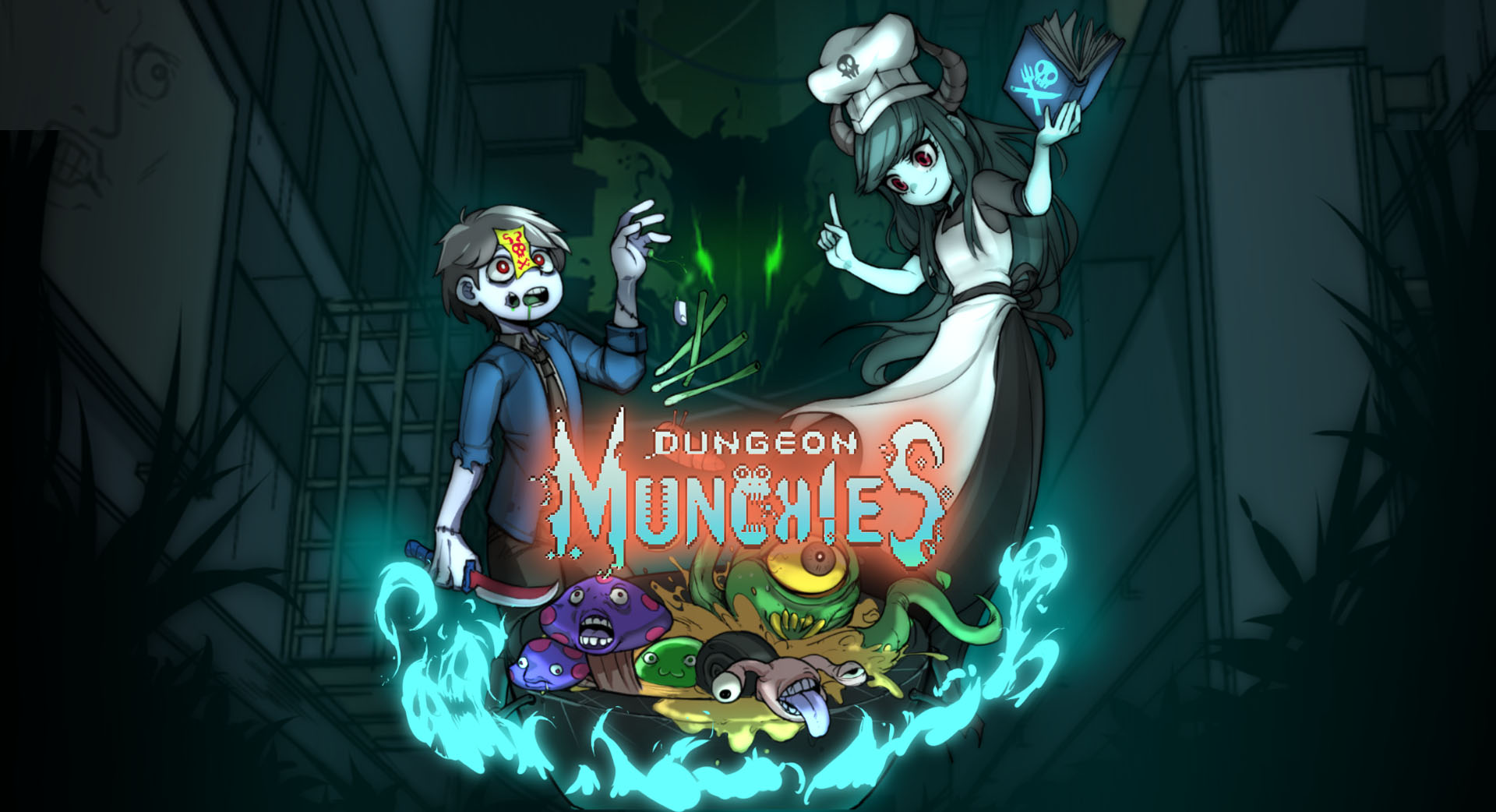 Snack on some monsters in Dungeon Munchies.