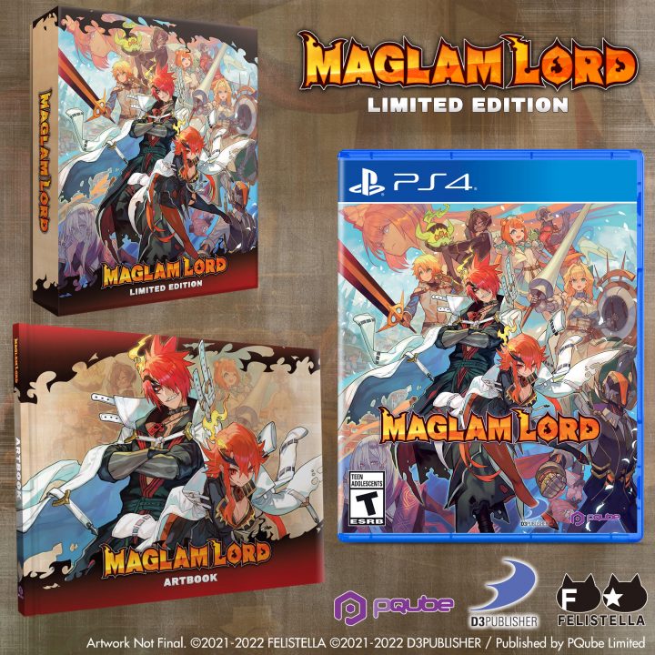 Maglam Lord Cover Art US Limited Edition PS4