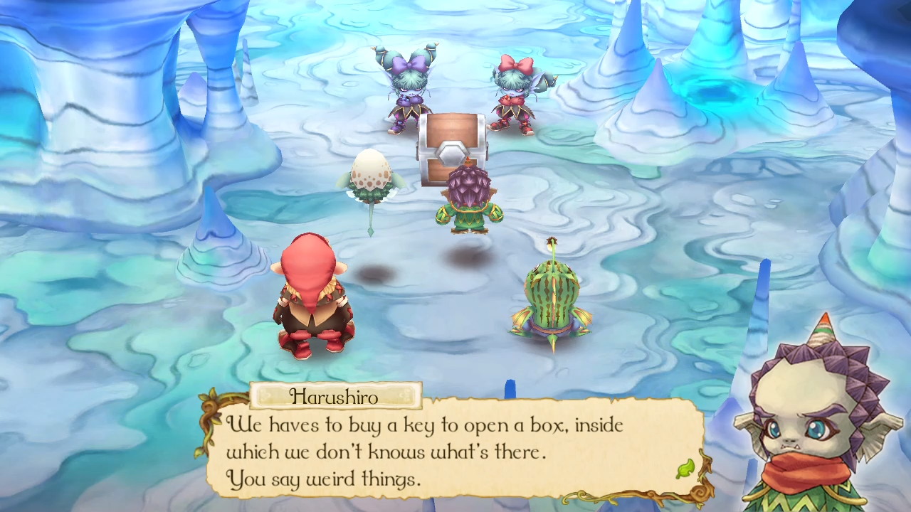 A character conversation screenshot from EGGLIA Rebirth.