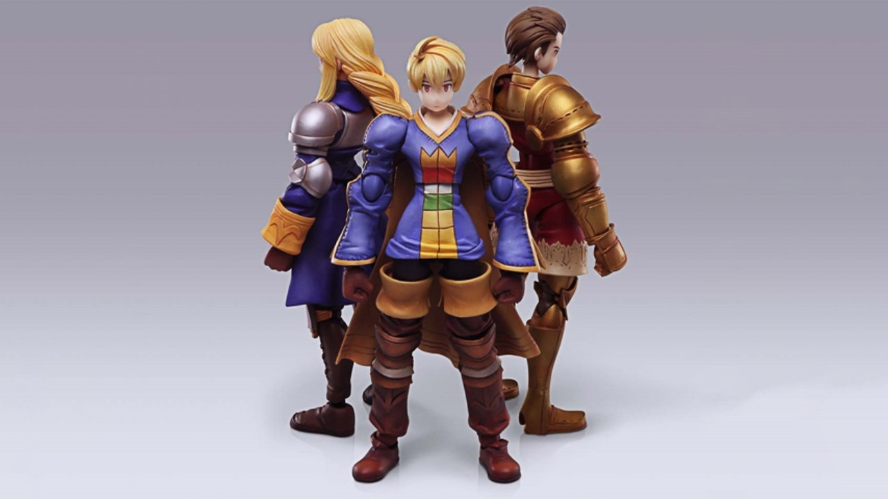 Final Fantasy Tactics Bring Arts Trio of Ramza, Delita, Agrias