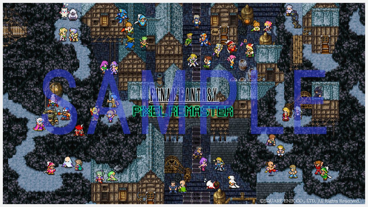 Final Fantasy VI Pixel Remaster Wallpaper Sample 002