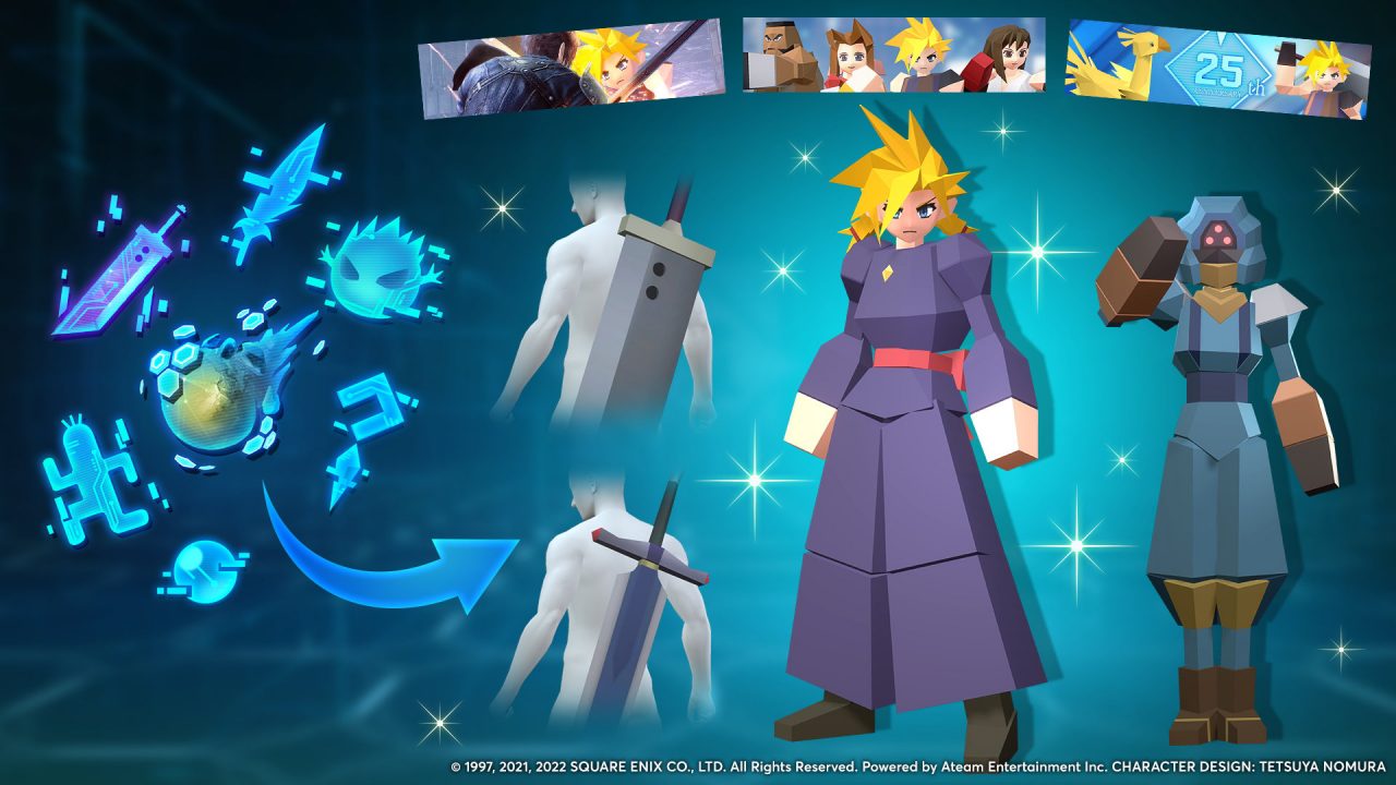 Final Fantasy VII: The First Soldier adiciona skins de FF7 Remake