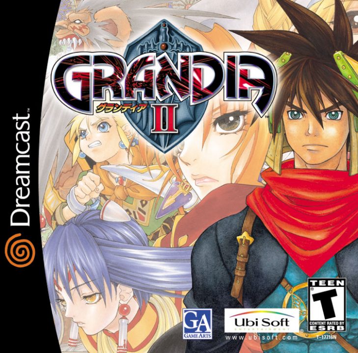 Grandia II Cover Art US Dreamcast Front
