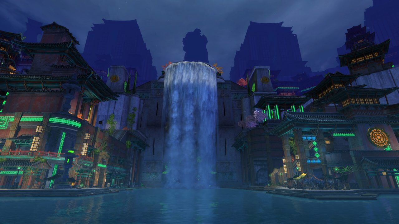 Guild wars 2: End of Dragons Waterfall