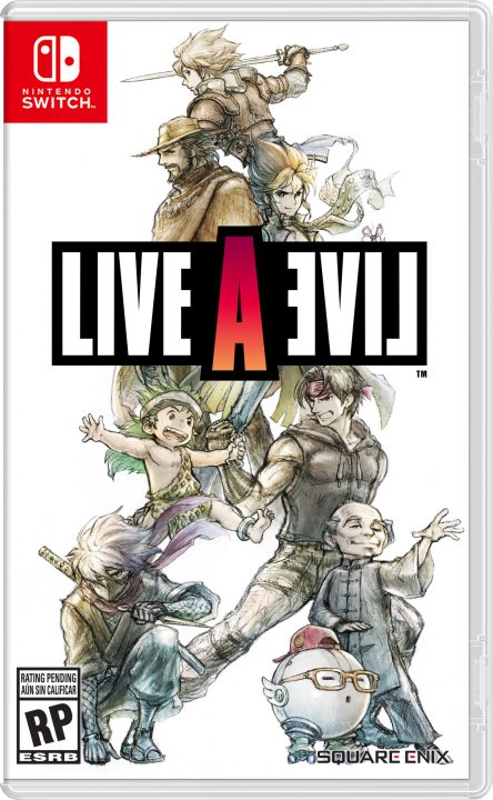 LIVE A LIVE Remake Cover Art US Switch
