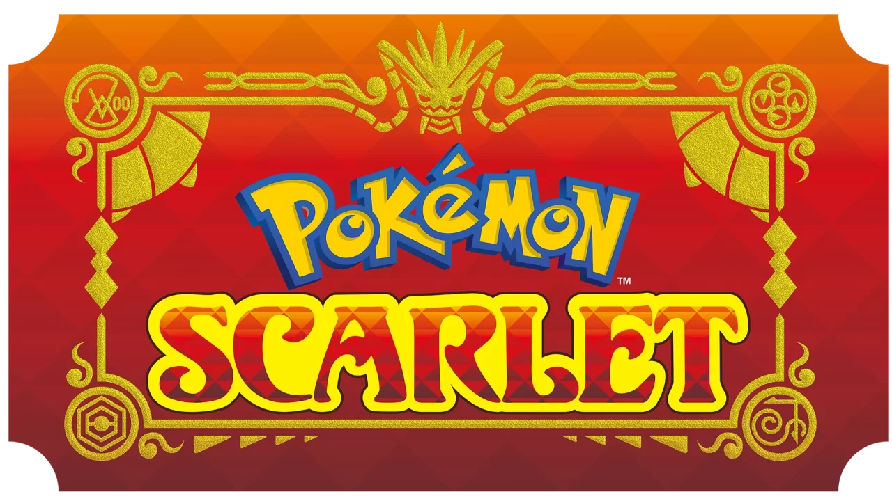 Pokemon Scarlet Logo 004