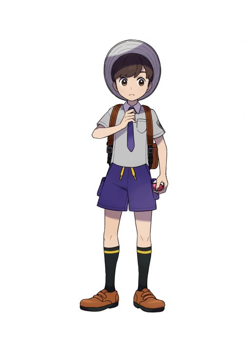 Pokemon Scarlet Violet Artwork 001 Violet Main Character Male