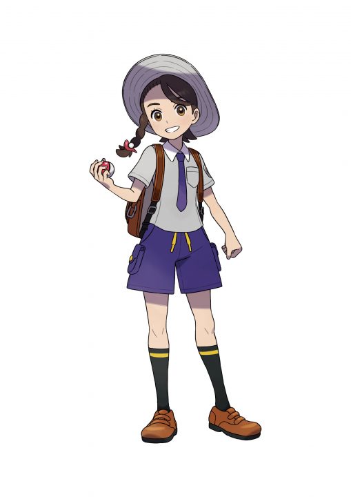 Pokemon Scarlet Violet Artwork 002 Violet Main Character Female
