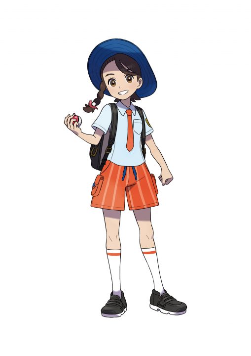 Pokemon Scarlet Violet Artwork 004 Scarlet Main Character Female