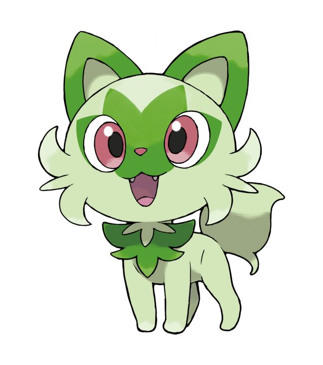 Pokemon Scarlet Violet Artwork 007 Sprigatito