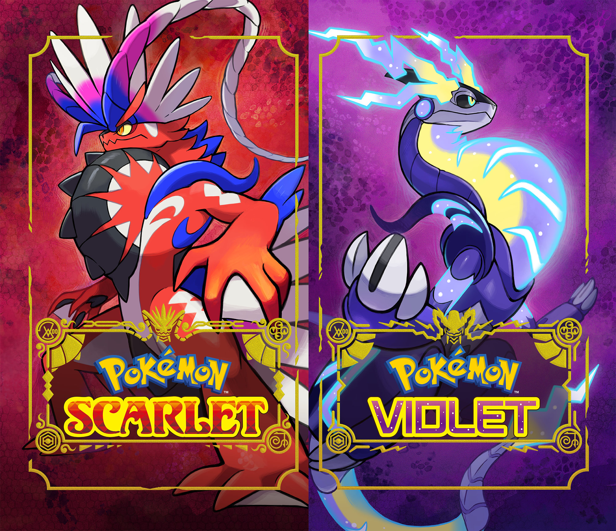 Покемон вайлет. Покемоны Скарлетт Вайолет. Pokemon Scarlett and Violet. Легендарные покемоны. Покемон Scarlet Violet.