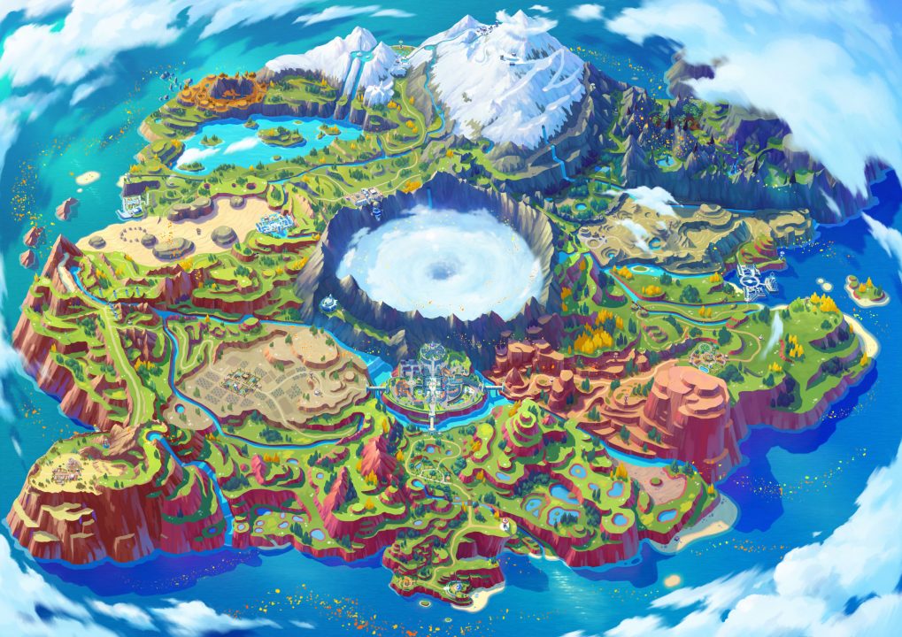 Pokemon Scarlet Violet Artwork 024 Paldea