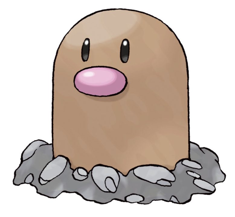 Pokemon Scarlet Violet Artwork 041 Diglett