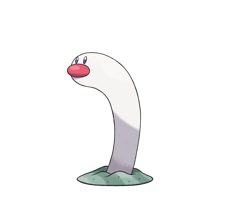 Artwork of Wiglett from Pokémon Scarlet & Violet