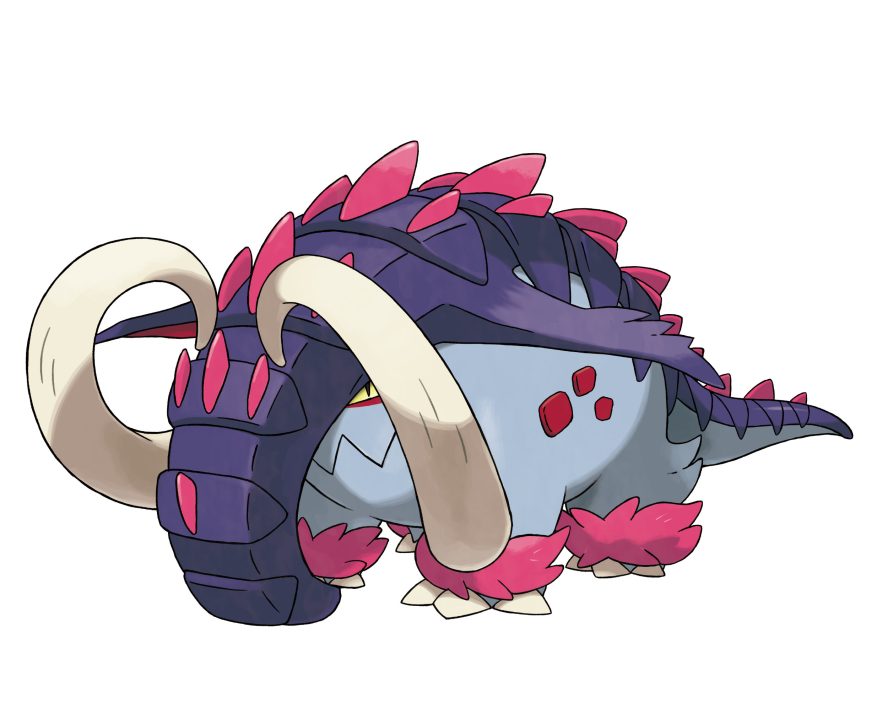 Pokemon Scarlet Violet Artwork 063 Great Tusk