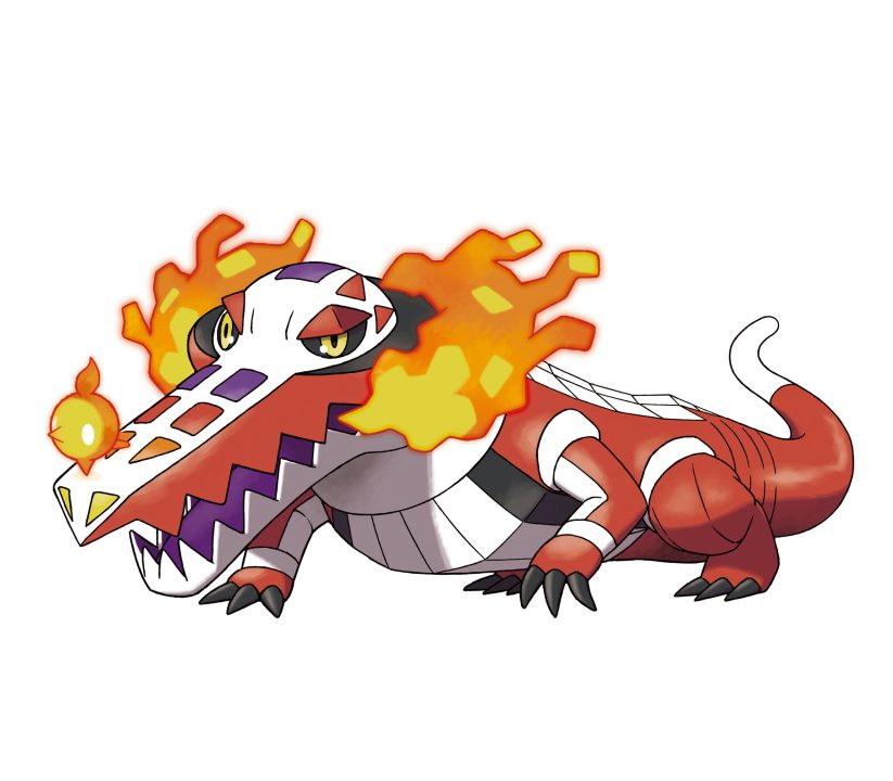 Pokemon Scarlet Violet Artwork 077 Skeledirge