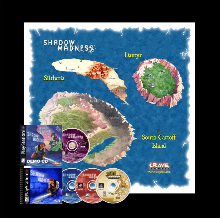 Shadow Madness Cover Art Map
