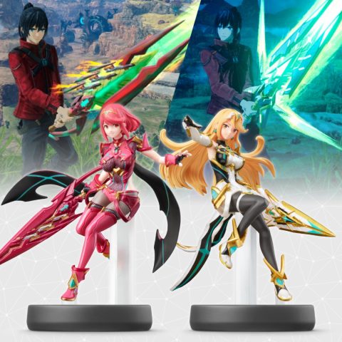 Pyra and Mythra Amiibos Add Aegis Swords to Xenoblade Chronicles 3