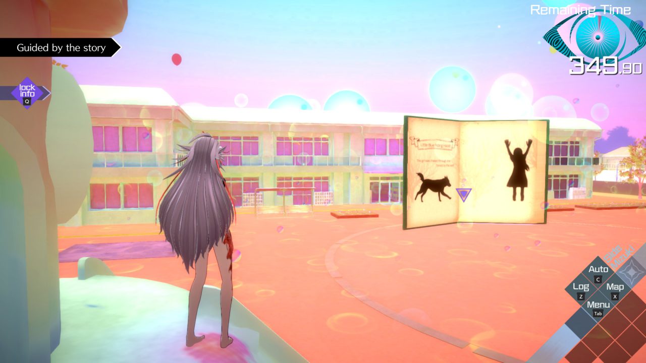 Aiba explores someone's dream in AI: The Somnium Files - nirvanA Initiative