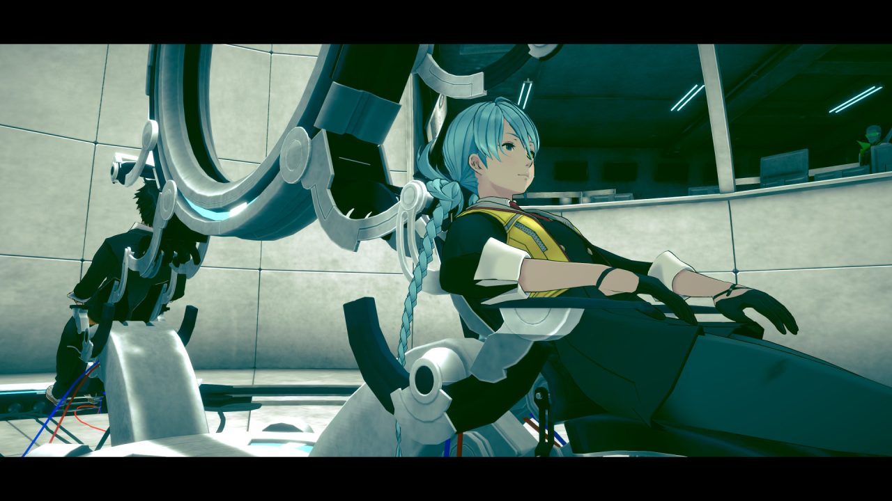 A screenshot of Mizuki preparing to go into a Somnium in AI The Somnium Files nirvanA Initiative