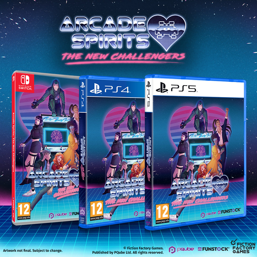 Arcade Spirits The New Challengers Cover Art Physical