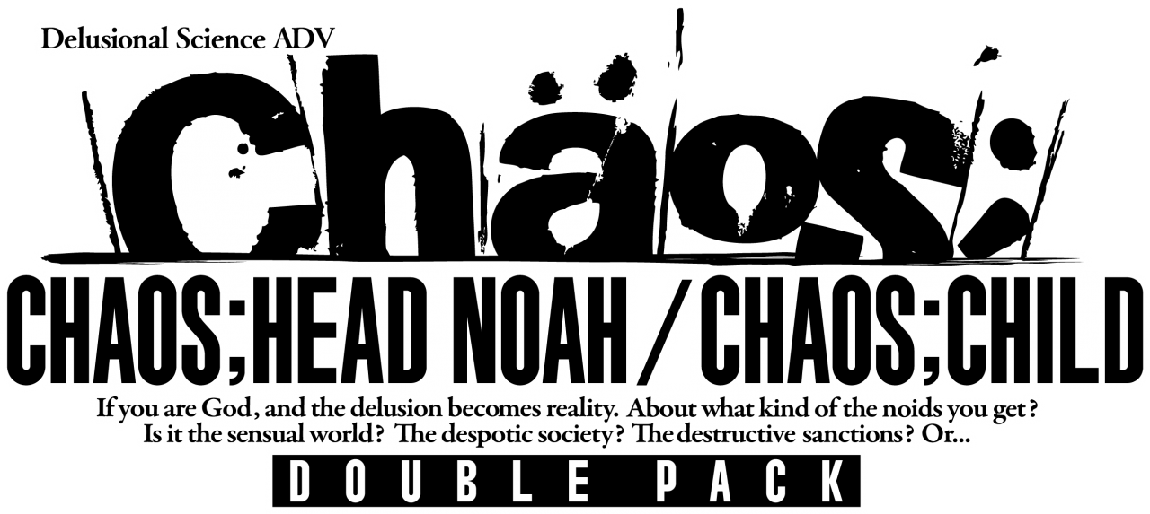 CHAOS HEAD NOAH and CHAOS CHILD Double Pack Logo 001