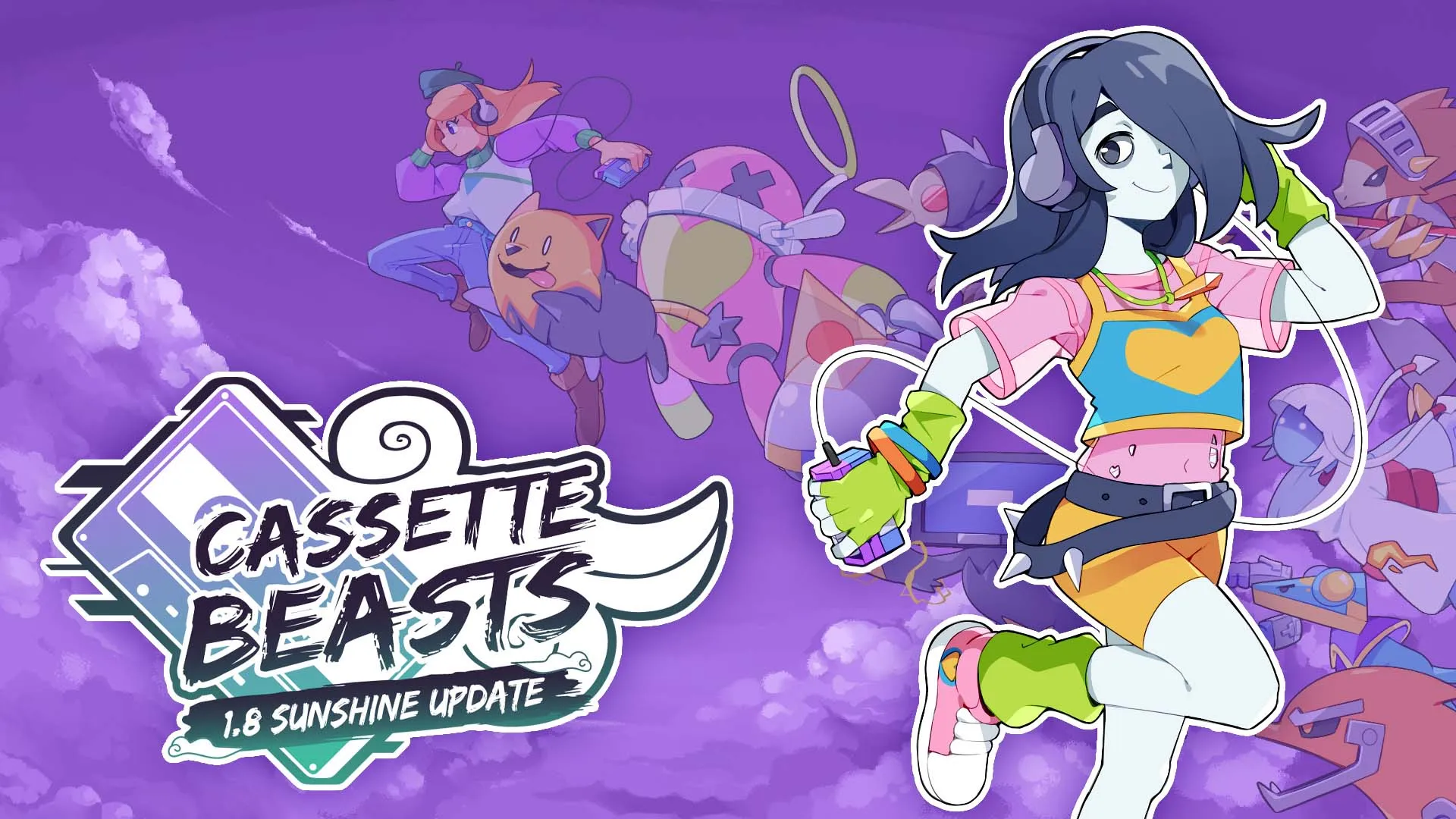 Cassette Beasts Artwork - Sunshine Update